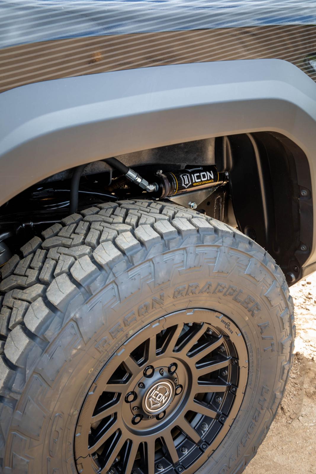 2024-2025 Toyota Tacoma 1.25-3 Inch Lift Suspension System Tubular Icon Vehicle Dynamics