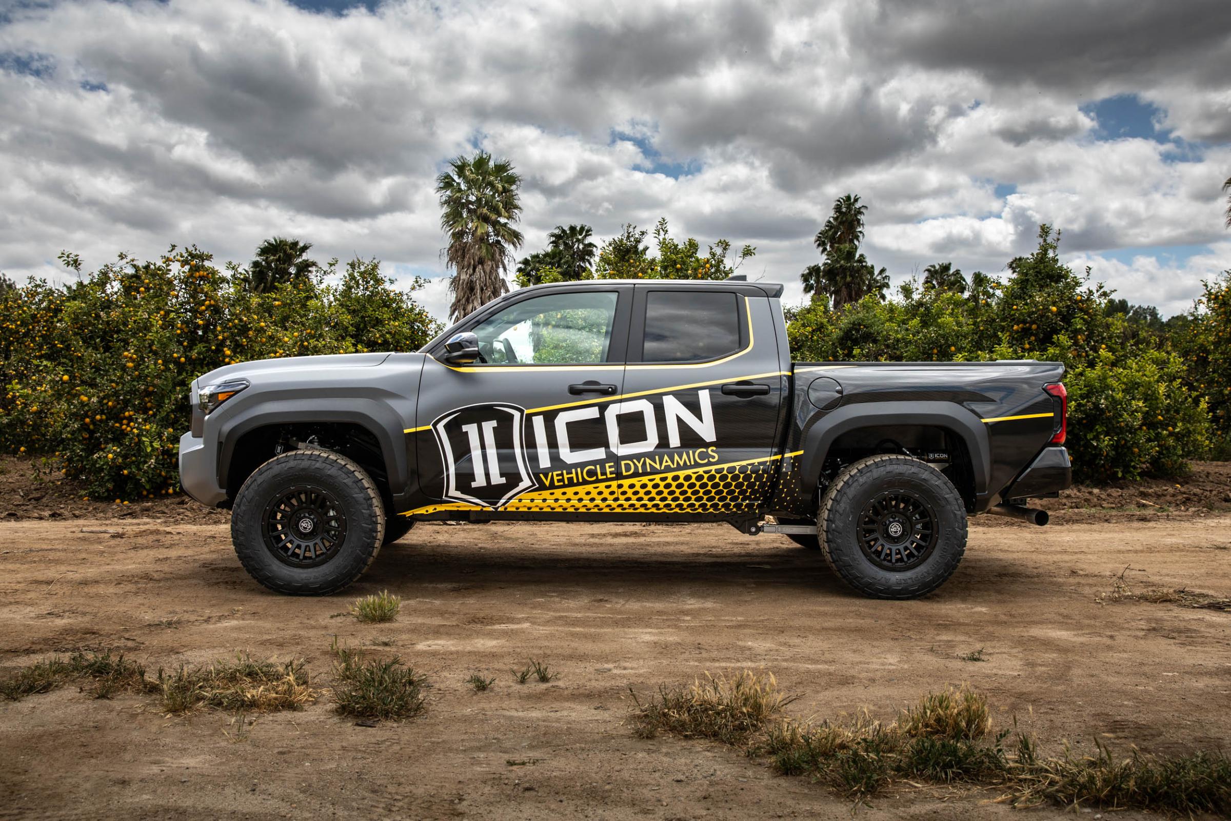 2024-2025 Toyota Tacoma 1.25-3 Inch Lift Suspension System Icon Vehicle Dynamics