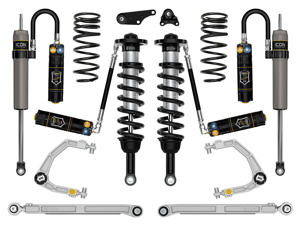 2024-2025 Toyota Tacoma 1.25-3 Inch Lift Suspension System Icon Vehicle Dynamics