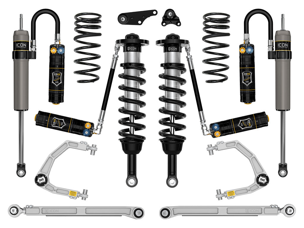 2024-2025 Toyota Tacoma 1.25-3 Inch Lift Suspension System Icon Vehicle Dynamics