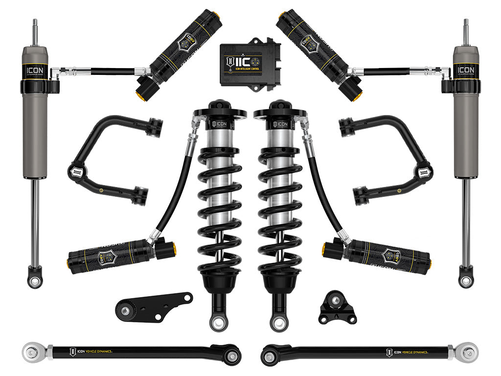 2024-2025 Toyota Tacoma 1.25-3 Inch Lift Stage 10 Suspension System Tubular Icon Vehicle Dynamics