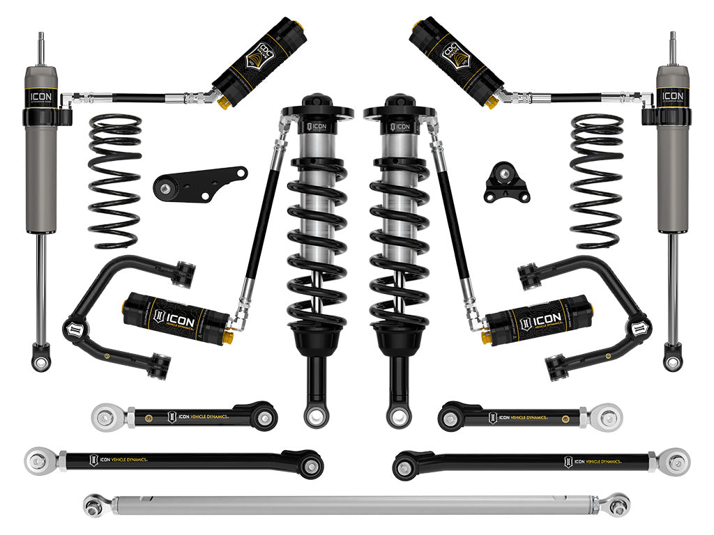 2024-2025 Toyota Tacoma 1.25-3 Inch Lift Stage 11 Suspension System Tubular Icon Vehicle Dynamics