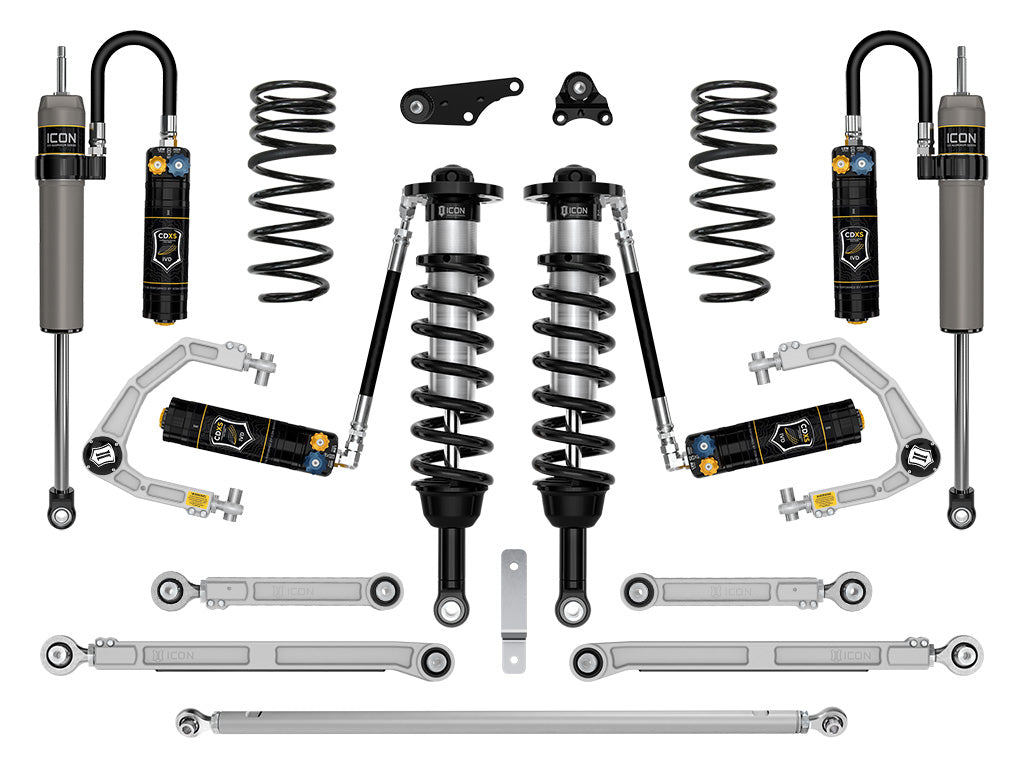 2024-2025 Toyota Land Cruiser 250 Series 1.25-3 Inch Lift Suspension System Icon Vehicle Dynamics