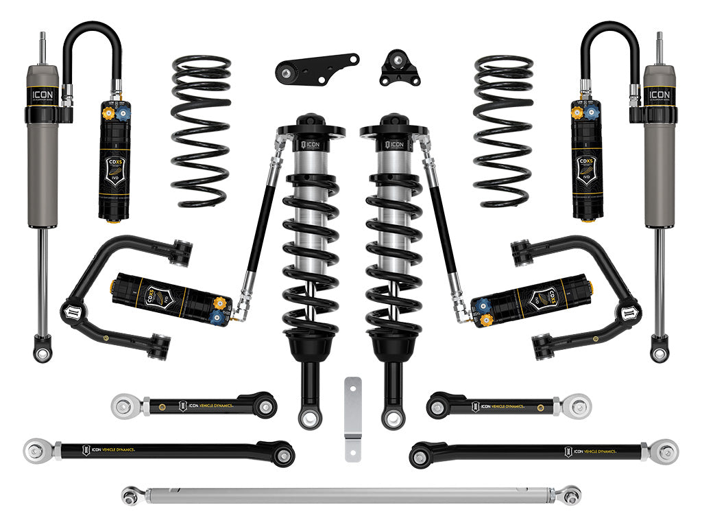 2024-2025 Toyota Land Cruiser 250 Series 1.25-3 Inch Lift Suspension System Icon Vehicle Dynamics