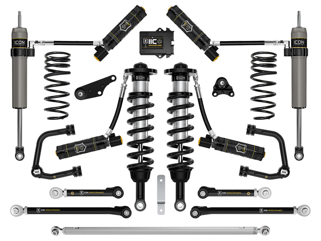 2024-2025 Toyota Land Cruiser 250 Series 1.25-3 Inch Lift Suspension System Icon Vehicle Dynamics