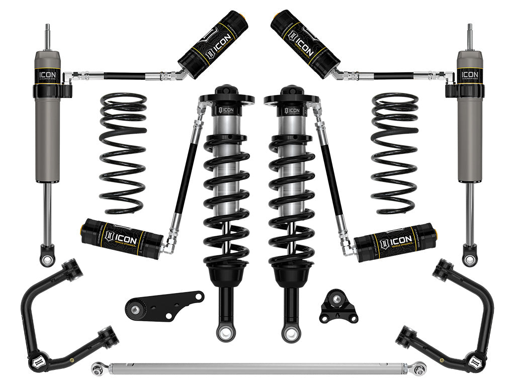 2025 Toyota 4Runner 4WD 1.25-3 Inch Lift Stage 6 Suspension System Tubular Icon Vehicle Dynamics