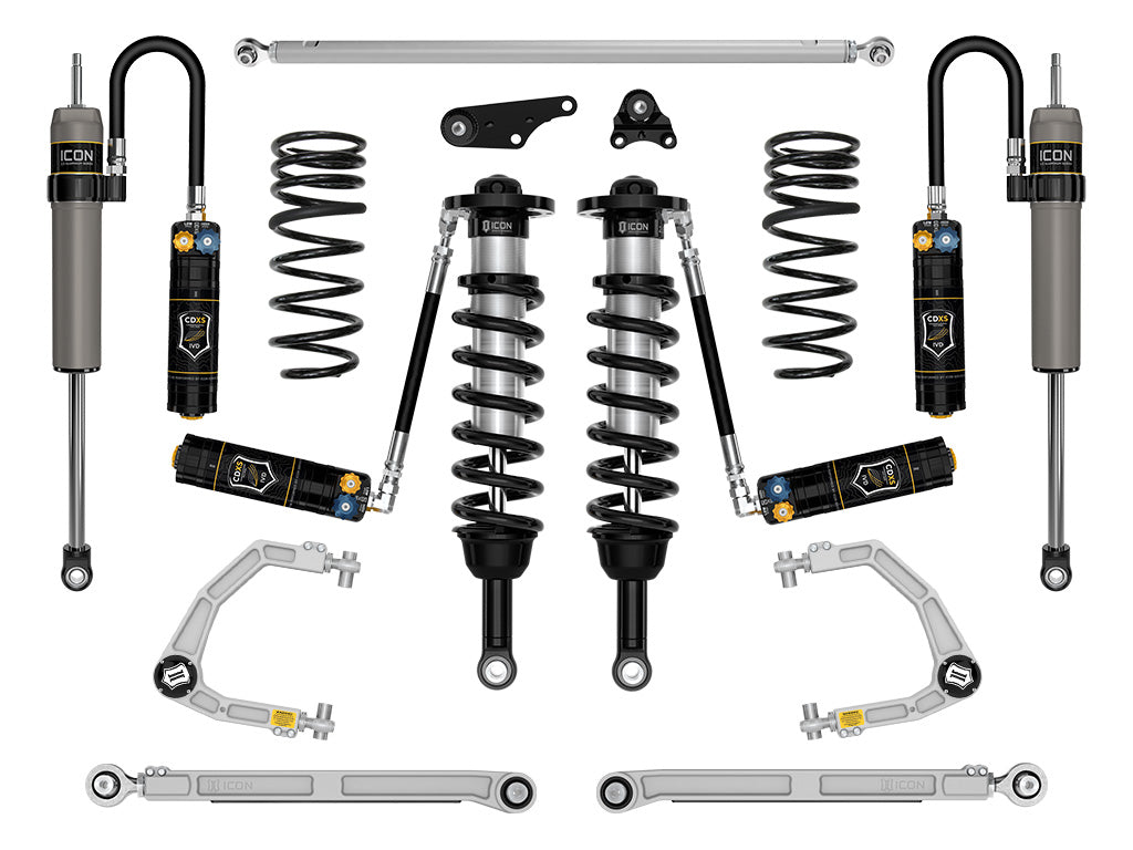 2025 Toyota 4Runner 4WD 1.25-3 Inch Lift Suspension System Icon Vehicle Dynamics