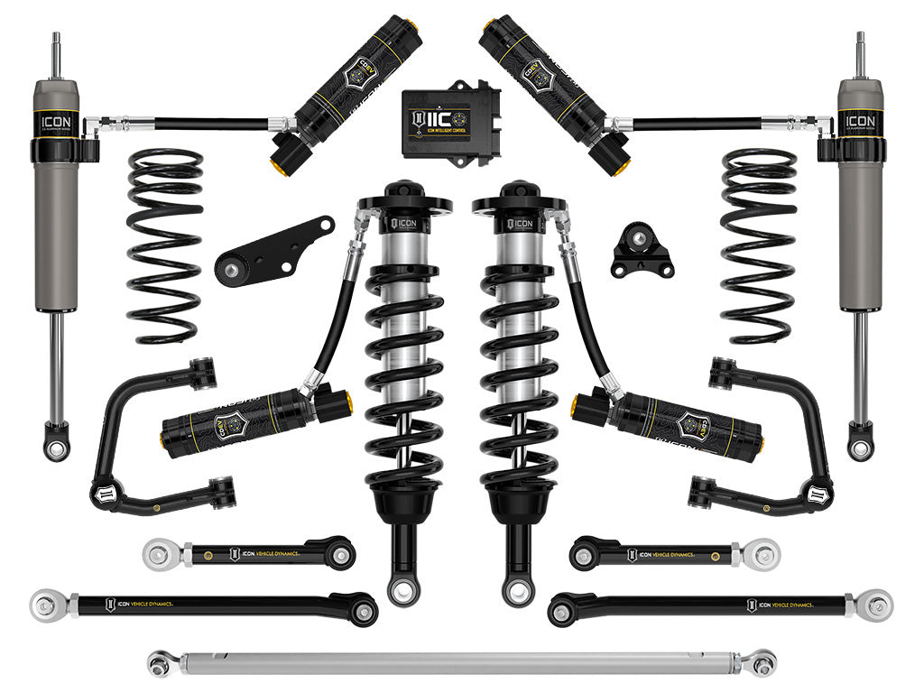 2025 Toyota 4Runner 4WD 1.25-3 Inch Lift Suspension System Icon Vehicle Dynamics