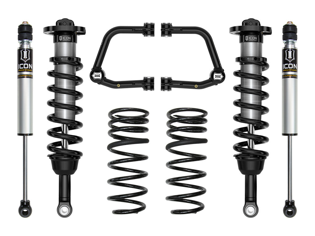 ICON 2025-2026 Toyota 4Runner 2WD, 1.25-3" Lift, Stage 2 Suspension System, Tubular