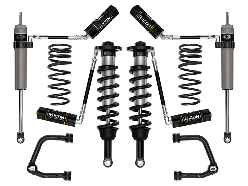 ICON 2025-2026 Toyota 4Runner 2WD, 1.25-3" Lift, Stage 5 Suspension System, Billet