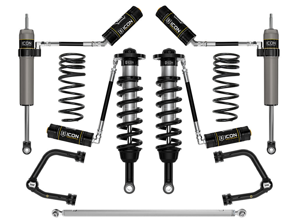 ICON 2025-2026 Toyota 4Runner 2WD, 1.25-3" Lift, Stage 6 Suspension System, Tubular