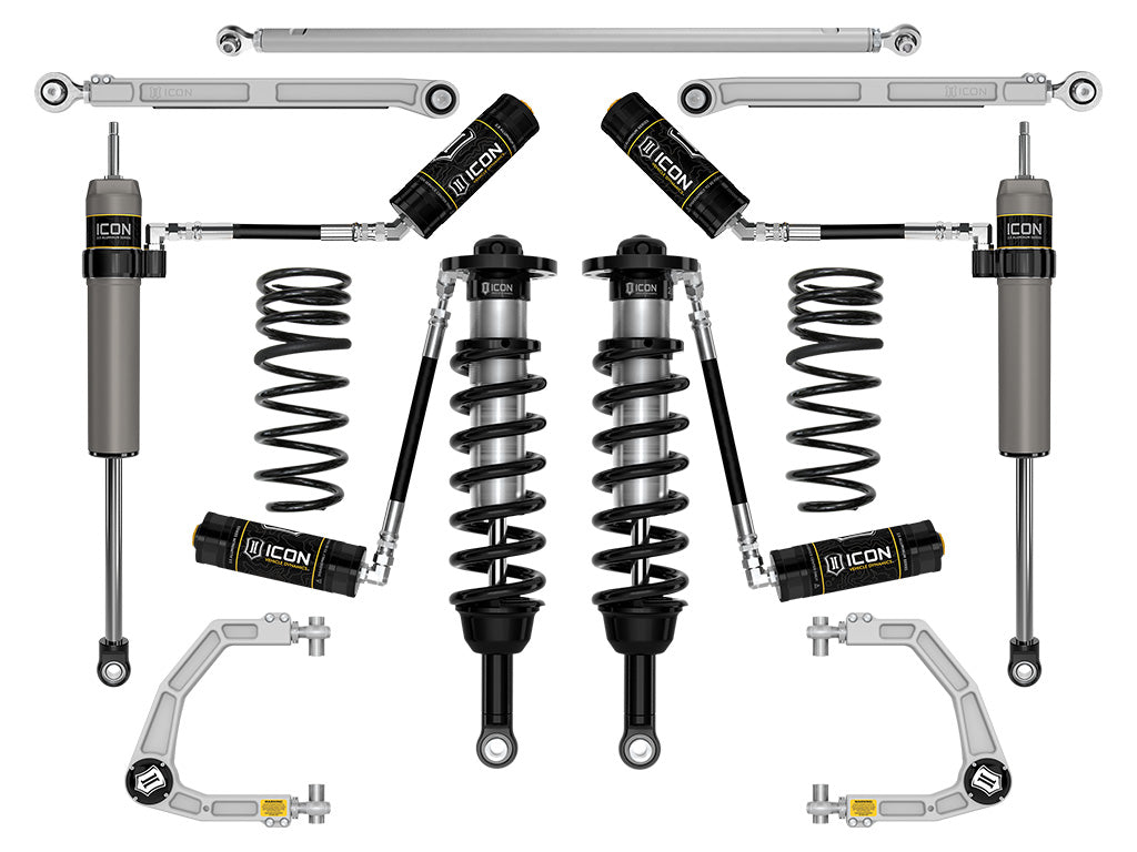 ICON 2025-2026 Toyota 4Runner 2WD, 1.25-3" Lift, Stage 7 Suspension System, Billet