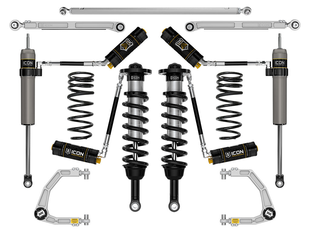 ICON 2025-2026 Toyota 4Runner 2WD, 1.25-3" Lift, Stage 8 Suspension System, Billet