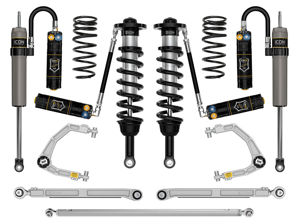 ICON 2025-2026 Toyota 4Runner 2WD, 1.25-3" Lift, Stage 9 Suspension System, Billet