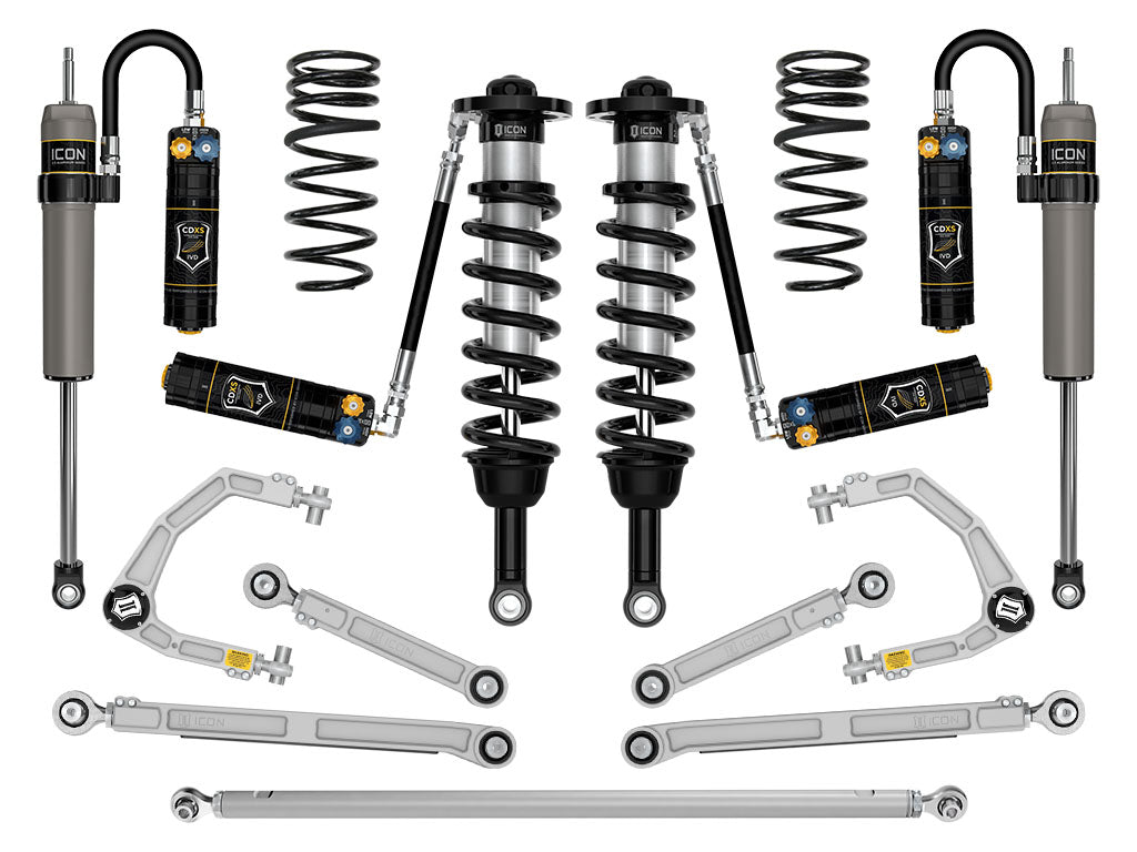 ICON 2025-2026 Toyota 4Runner 2WD, 1.25-3" Lift, Stage 11 Suspension System, Billet