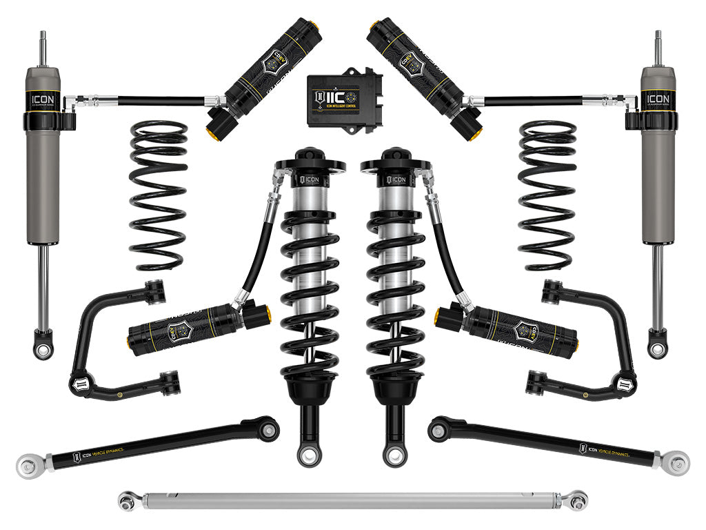 ICON 2025-2026 Toyota 4Runner 2WD, 1.25-3" Lift, Stage 13 Suspension System, Tubular