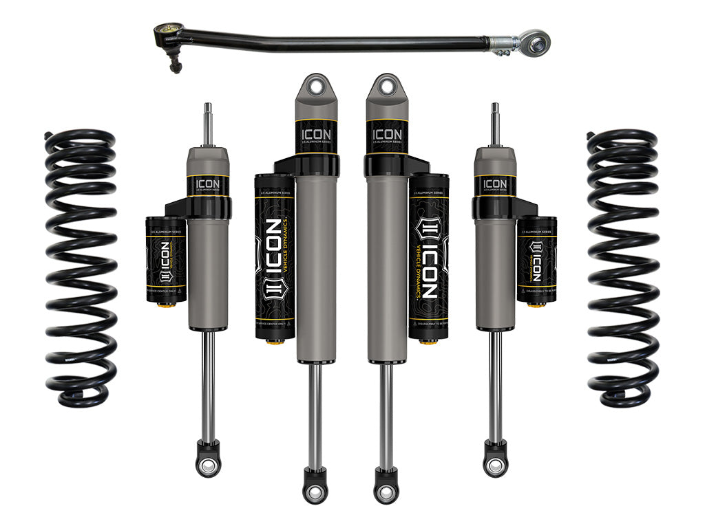 2023 Ford F-250/F-350 Super Duty 4WD Diesel 2.5 Inch Lift Suspension System Icon Vehicle Dynamics