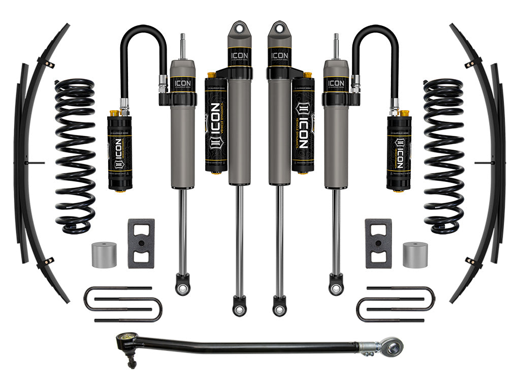 2023 Ford F-250/F-350 Super Duty 4WD Diesel 2.5 Inch Lift Suspension System Icon Vehicle Dynamics