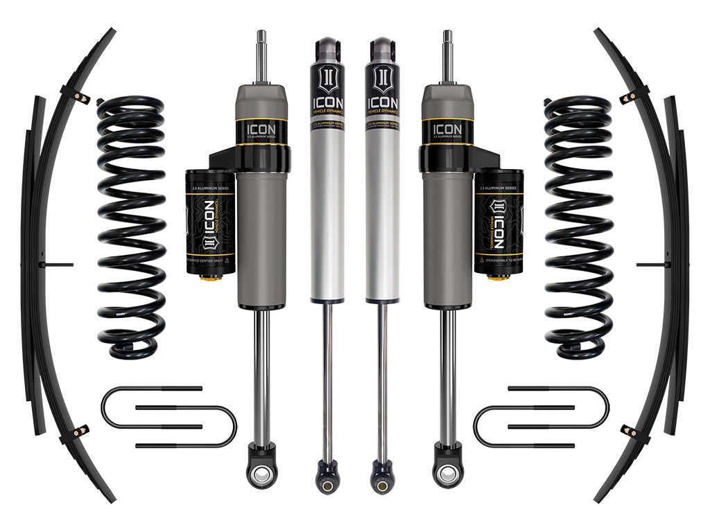 2008-2010 Ford F-250/F-350 Super Duty 4WD Diesel 2.5 Inch Lift Suspension System W/ Expansion Packs Icon Vehicle Dynamics
