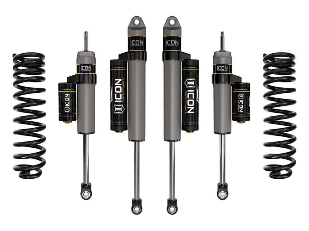2023 Ford F-250/F-350 Super Duty 4WD Gas 2.5 Inch Lift Suspension System Icon Vehicle Dynamics