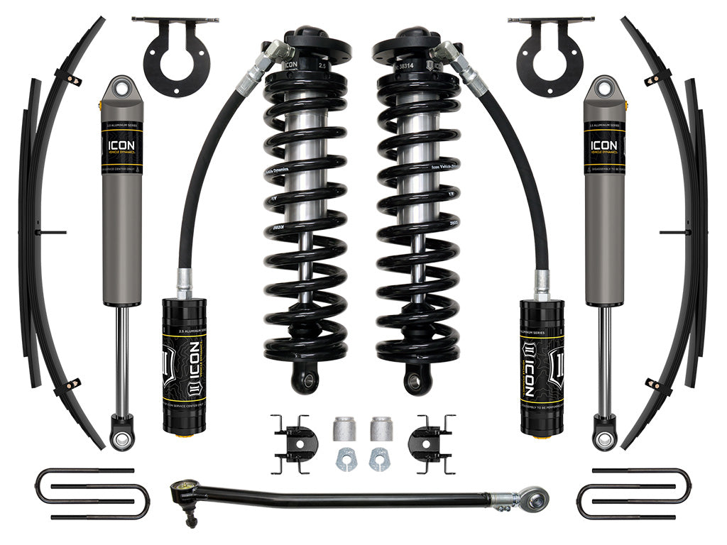 2017-2023 Ford F-250/F-350 Super Duty 4WD 2.5-3 Inch Lift Coilover Conversion System Icon Vehicle Dynamics