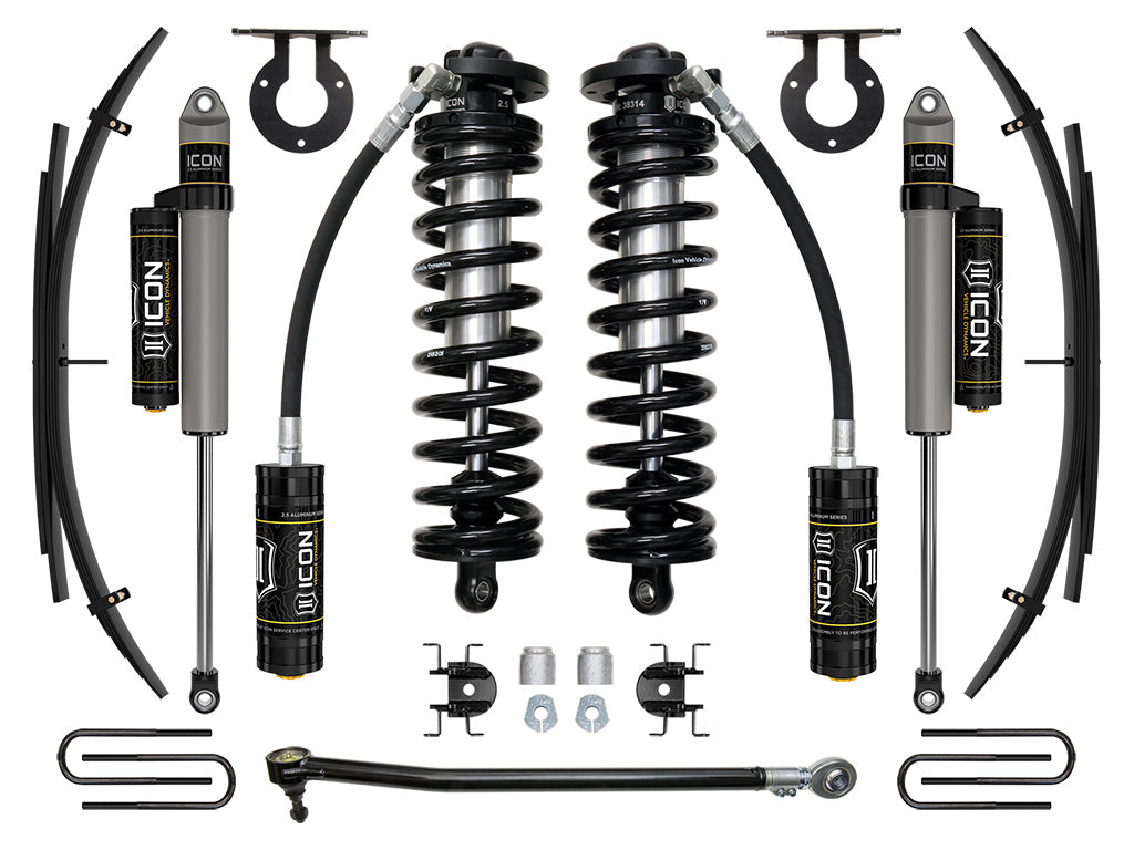 2017-2023 Ford F-250/F-350 Super Duty 4WD 2.5-3 Inch Lift Stage 3 Coilover System W/ Expansion Packs Icon Vehicle Dynamics