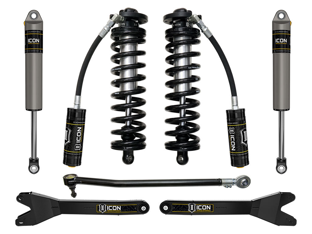 2023-2025 Ford F-250/F-350 Super Duty 4WD 2.5-3 Inch Lift Coilover Conversion System W/ Radius Arms & Expansion Packs Icon Vehicle Dynamics