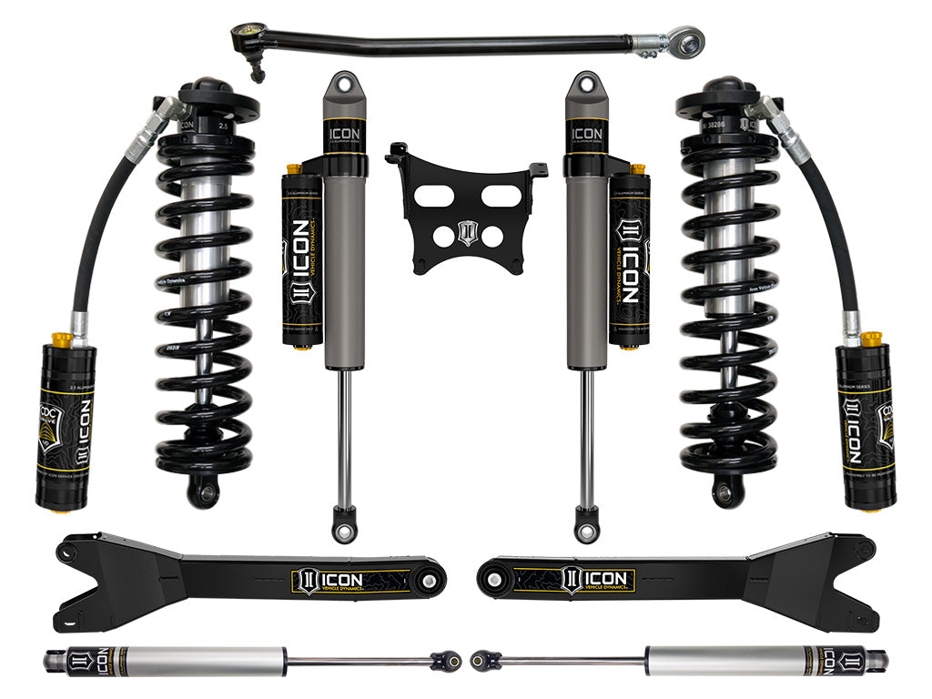 2023-2025 Ford F-250/F-350 Super Duty 4WD 2.5-3 Inch Lift Coilover Conversion System W/ Radius Arms & Expansion Packs Icon Vehicle Dynamics