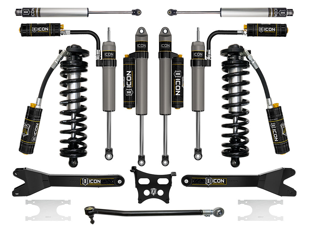 2023-2025 Ford F-250/F-350 Super Duty 4WD 2.5-3 Inch Lift Coilover Conversion System W/ Radius Arms & Expansion Packs Icon Vehicle Dynamics
