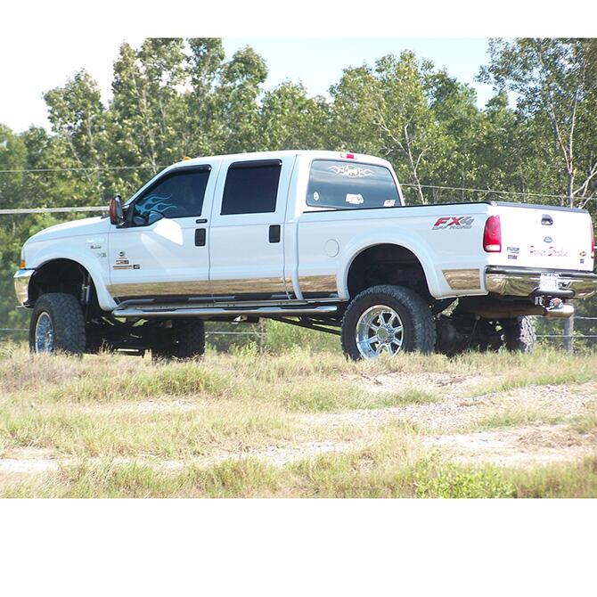 6 Inch Lift Kit 2000-2004 Ford F-250 and F-350 Super Duty 4WD Diesel and V-10 with Bilstein Shocks Superlift