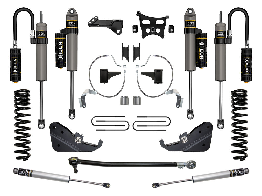 2023-2025 Ford F-250/F-350 Super Duty 4WD Diesel 4.5 Inch Lift Suspension System Icon Vehicle Dynamics