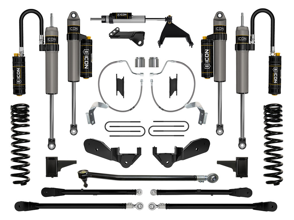 2023-2025 Ford F-250/F-350 Super Duty 4WD Diesel 4.5 Inch Lift Suspension System Icon Vehicle Dynamics