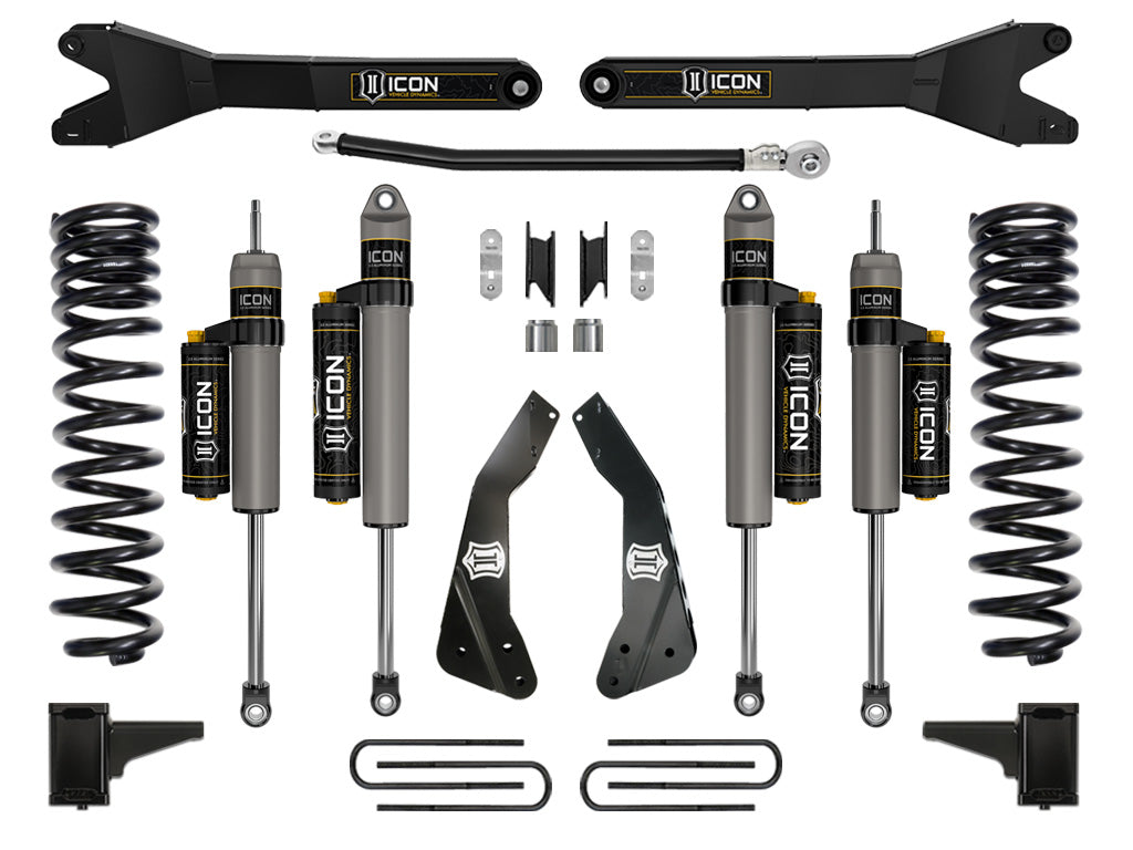 11-16 Ford F250/F350 4.5 Inch Stage 4 Suspension System W Radius Arm Icon Vehicle Dynamics