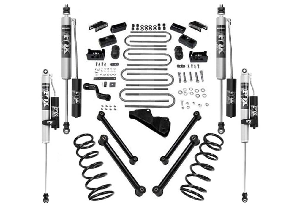 6 Inch Lift Kit 2003-2005 Dodge Ram 2500/3500 4WD Diesel Engine with Fox 2.0 Reservoir Shocks Superlift