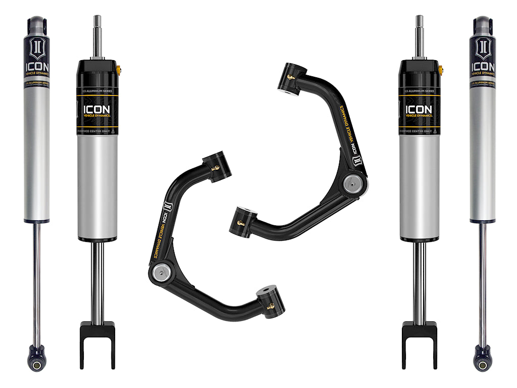 20-Up GM 2500HD/3500 0-2 Inch Stage 1 Suspension System (Tubular) Icon Vehicle Dynamics
