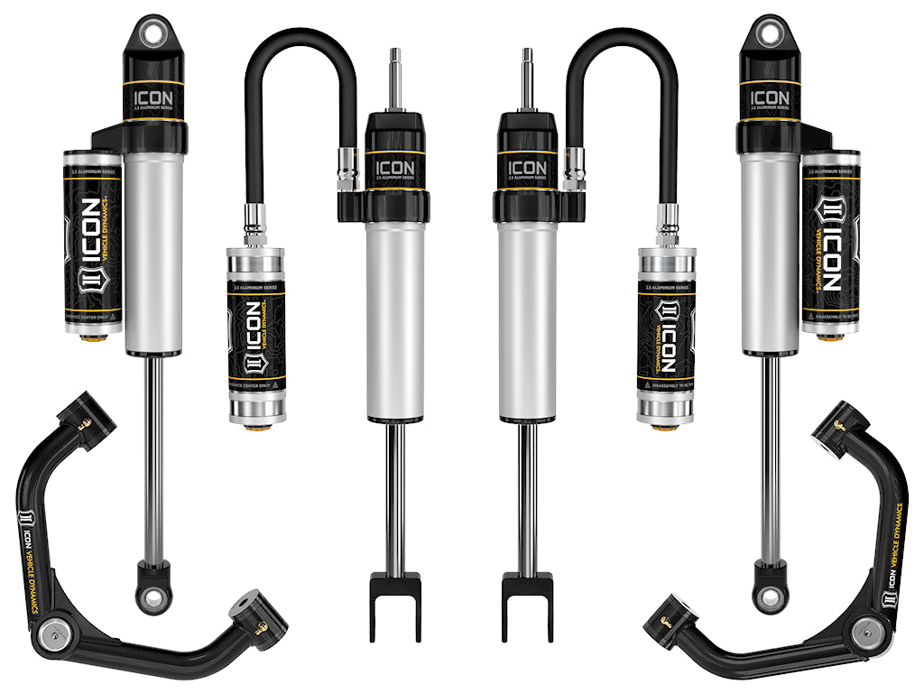 20-Up GM 2500HD/3500 0-2 Inch Stage 2 Suspension System (Tubular) Icon Vehicle Dynamics