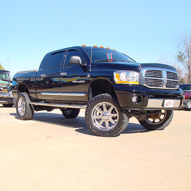 6 Inch Lift Kit 2006-2007 Dodge Ram 2500 and 3500 4WD 5.9L Cummins Diesel Engine with Superlift Shocks Superlift