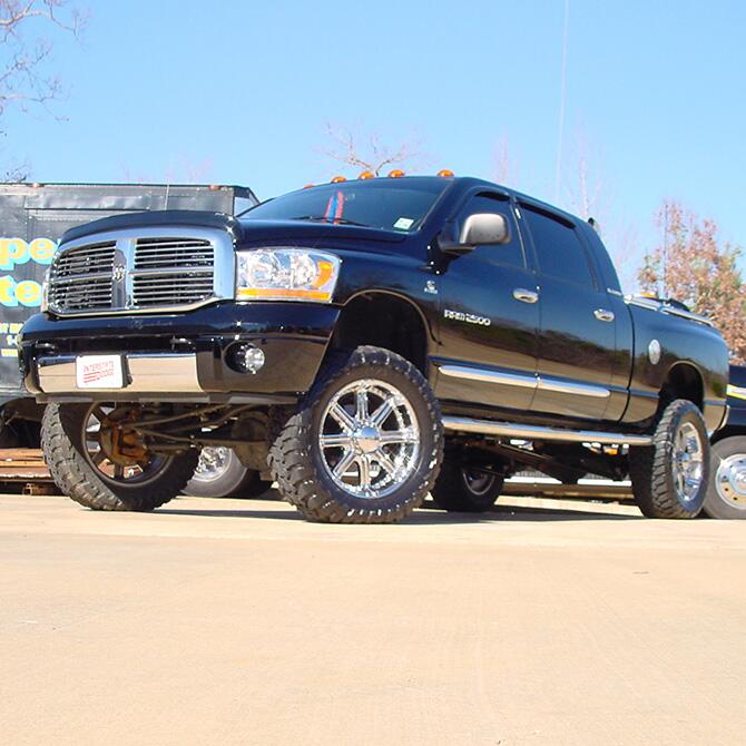 6 Inch Lift Kit 2006-2007 Dodge Ram 2500 and 3500 4WD 5.9L Cummins Diesel Engine with Superlift Shocks Superlift
