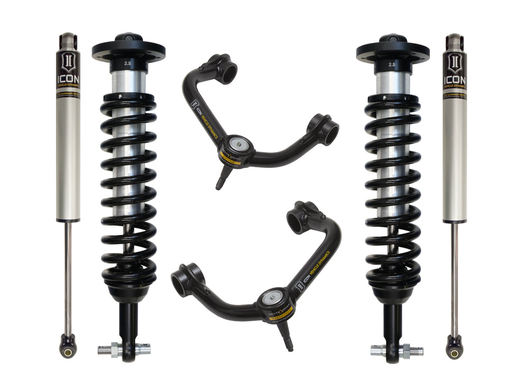 2014 Ford F150 4WD 0-2.63 Inch Suspension System Icon Vehicle Dynamics