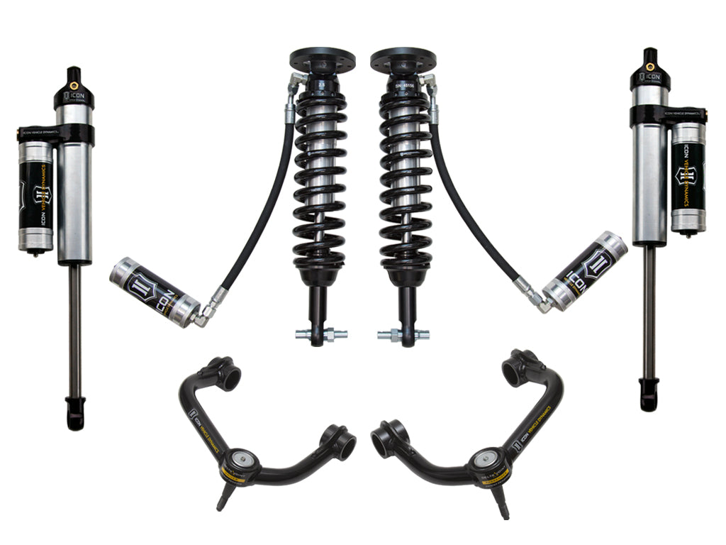 2014 Ford F150 4WD 1.75-2.63 Inch Suspension System W Billet UCA Icon Vehicle Dynamics