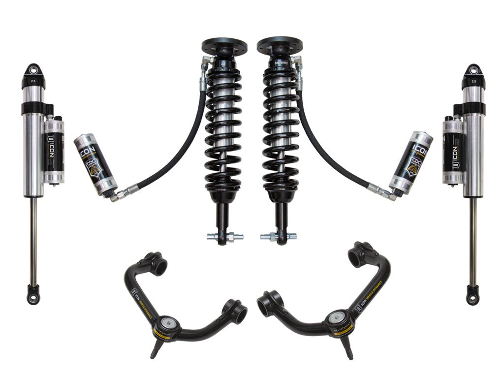 2014 Ford F150 2WD 1.75-2.63 Inch Stage 5 Suspension System W Tubular UCA Icon Vehicle Dynamics