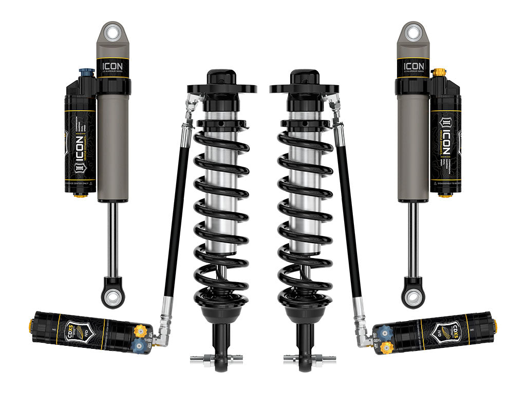 2021-2024 Ford F-150 4WD 0-2.75 Inch Lift Stage 4 Suspension System CDXS Icon Vehicle Dynamics
