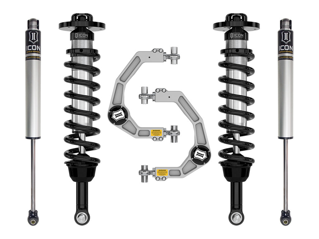 2021-2024 Ford F-150 4WD 2.75-3.5 Inch Lift Suspension System Billet Icon Vehicle Dynamics