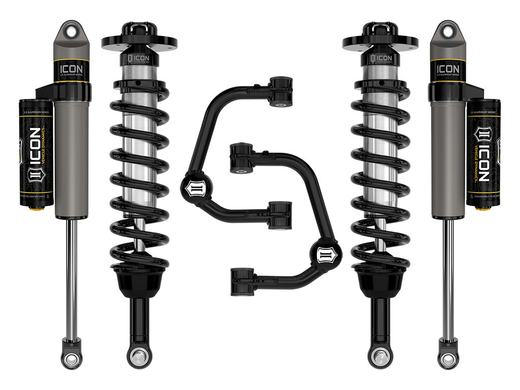 2021-2023 Ford F-150 4WD 2.75-3.5 Inch Lift Stage 2 Suspension System Tubular UCA | 2021-2024 Ford F-150 4WD 2.75-3.5 Inch Lift Stage 2 Suspension System Tubular Icon Vehicle Dynamics