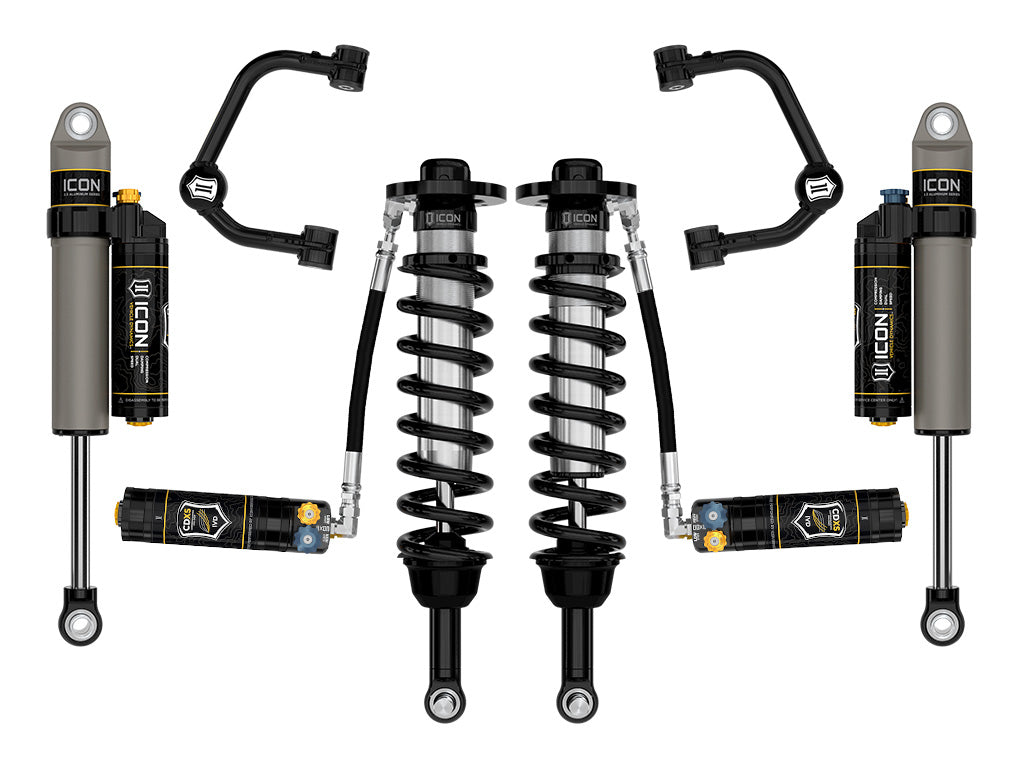 2021-2024 Ford F-150 4WD 2.75-3.5 Inch Lift Suspension System Billet Icon Vehicle Dynamics