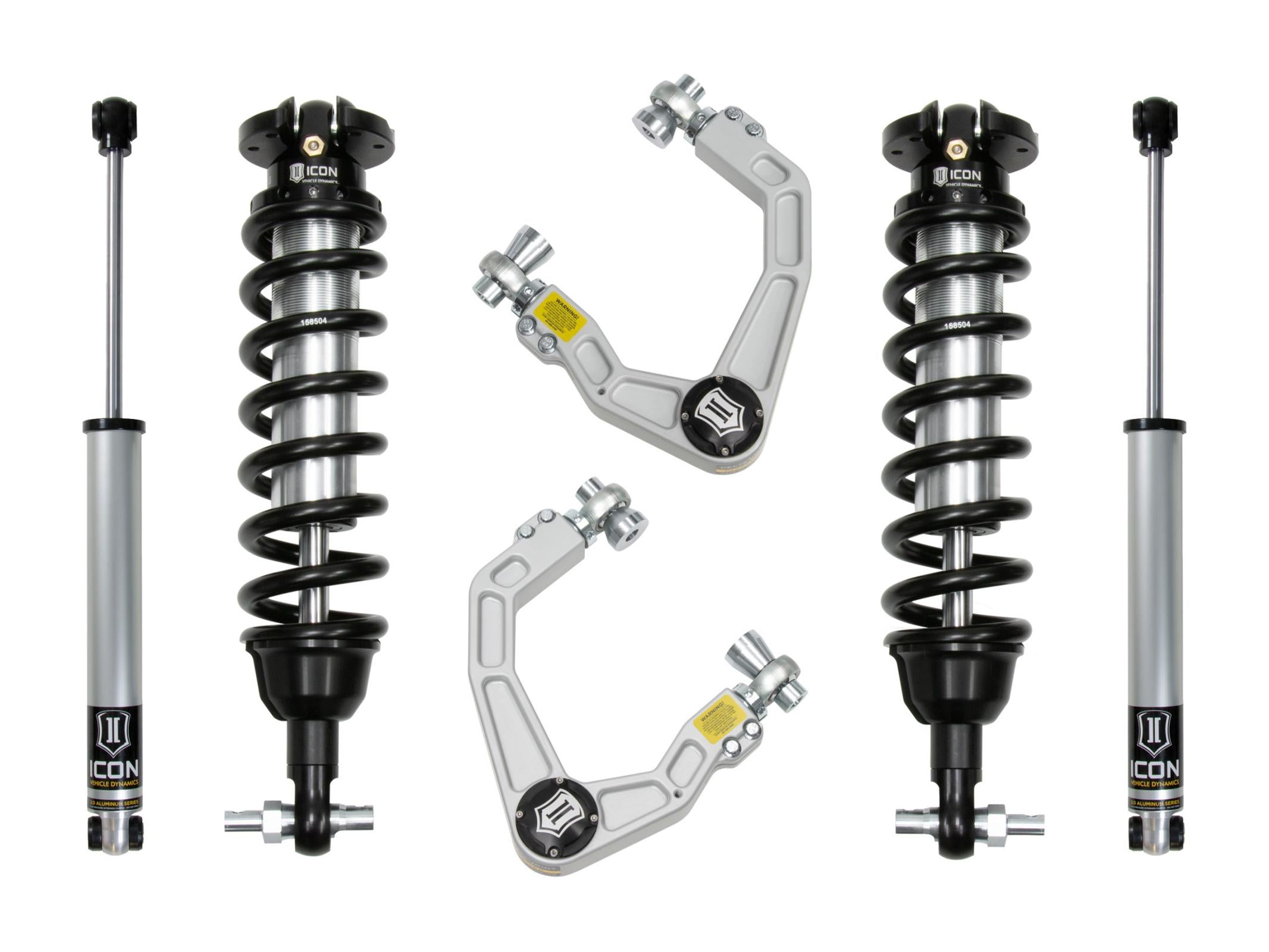 19-21 Ford Ranger 0-3.5 Inch Lift Susp System Billet UCA Al Knuckle Icon Vehicle Dynamics