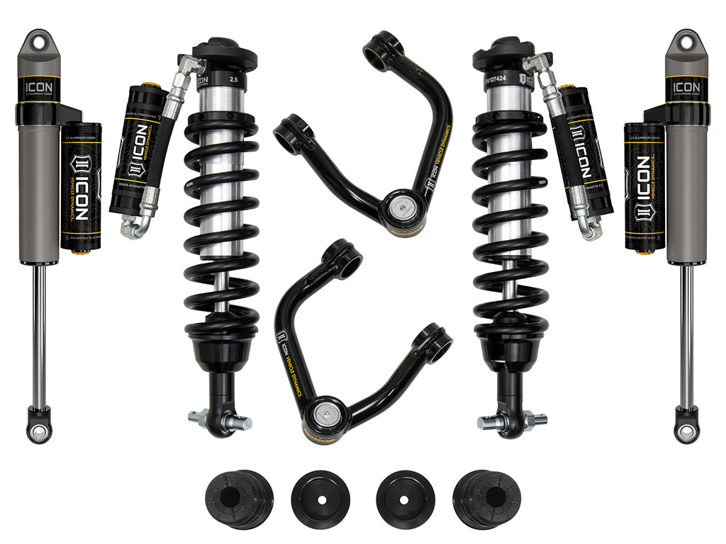19-21 Ford Ranger 0-3.5 Inch Lift Susp System Billet UCA Al Knuckle Icon Vehicle Dynamics