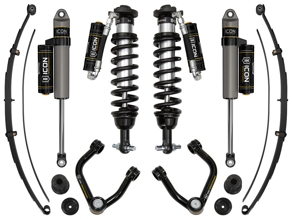 19-21 Ford Ranger 0-3.5 Inch Lift Susp System Billet UCA Al Knuckle Icon Vehicle Dynamics