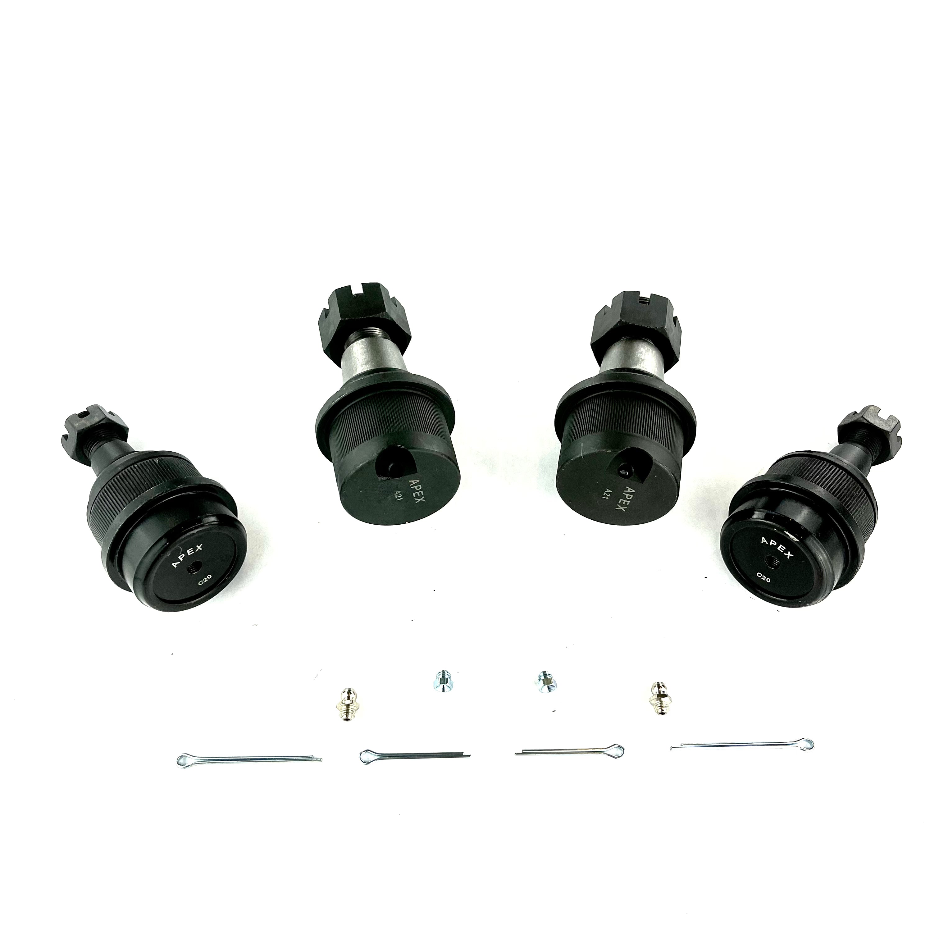 KIT111K- Dodge Ram Ball Joint- Knurled Housing Kit - (2) BJ130K, (2) BJ150