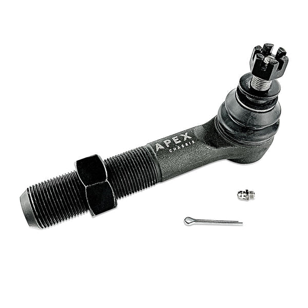 Apex Chassis Heavy Duty 2.5 Ton No Flip Drag Link Assembly in Black Anodized Aluminum Fits: 19-22 Jeep Gladiator JT 18-22 Jeep Wrangler JL/JLU. Note: This NO-FLIP kit fits Dana 44 & Dana 30 axles with a lift of 4.5 inches or less